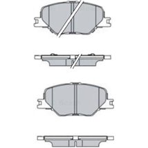 Set placute frana Fata OPEL INSIGNIA B. INSIGNIA B COUNTRY. INSIGNIA B GRAND SPORT 1.5-2.0D 03.17- - Textar-2283801