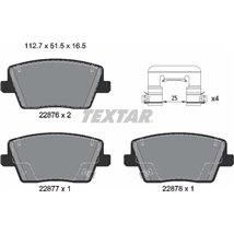 Set placute frana SpateHYUNDAI I30. KONA 2.0 07.17- - Textar-2287603