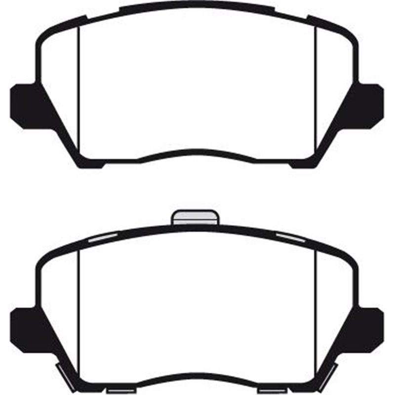 Set placute frana Fata KIA PICANTO III 1.0-1.0LPG-1.2 03.17- - Textar-2290401