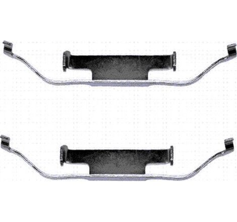 Kit montare placute frana Spate BMW 1 E81. 1 E82. 1 E87. 1 E88. 3 E36. 3 E46. 3 E90. 3 E91. 3 E92. 3 E93. 5 E34. 7 E32. X1 E84. 