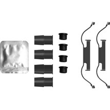Kit montare placute frana Fata DS DS 7. CITROEN BERLINGO. BERLINGO-MINIVAN. C3 PICASSO. C5 AIRCROSS. FIAT DOBLO. DOBLO-MINIVAN. 