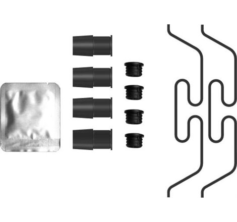 Kit montare placute frana Fata VOLVO S60 III. S90 II. V60 II. V90 II. XC60 II. JAGUAR XE. VW PASSAT B8 1.4-2.0H 08.14- - Textar-