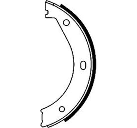 Sabot frana BMW 3 E36. 5 E28. 5 E34. 6 E24. 7 E23. 7 E32. 7 E38. 8 E31. Z3 E36. Z8 E52 1.8-5.6 04.76-12.03 - Textar-91033400