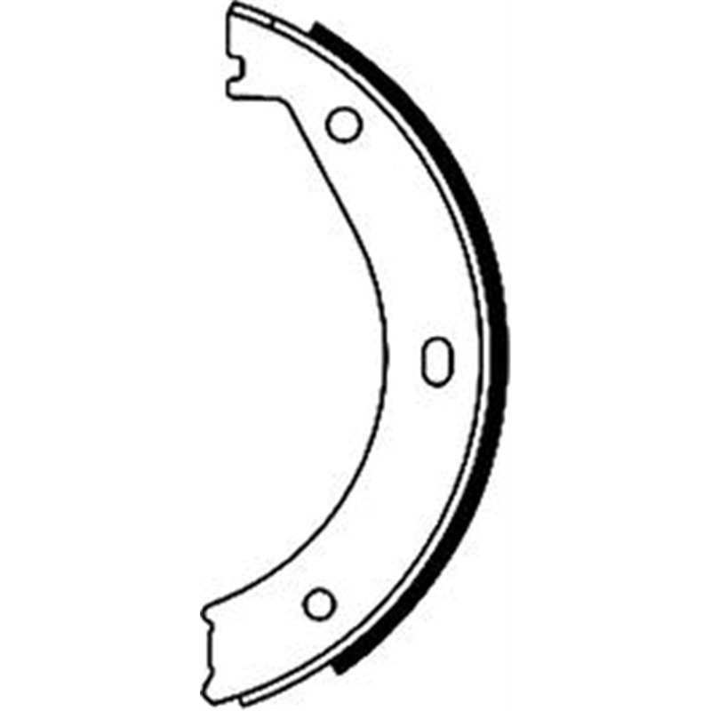 Sabot frana BMW 3 E36. 5 E28. 5 E34. 6 E24. 7 E23. 7 E32. 7 E38. 8 E31. Z3 E36. Z8 E52 1.8-5.6 04.76-12.03 - Textar-91033400