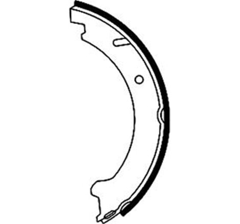 Sabot frana VOLVO 850. C70 I. S70. V70 I 2.0-2.5D 06.91-10.05 - Textar-91046000