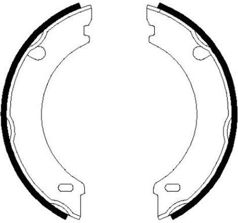 Sabot frana VOLVO 780. 940. 940 II. 960. 960 II. S90 I. V90 I 2.0-2.9 04.86-12.98 - Textar-91048301