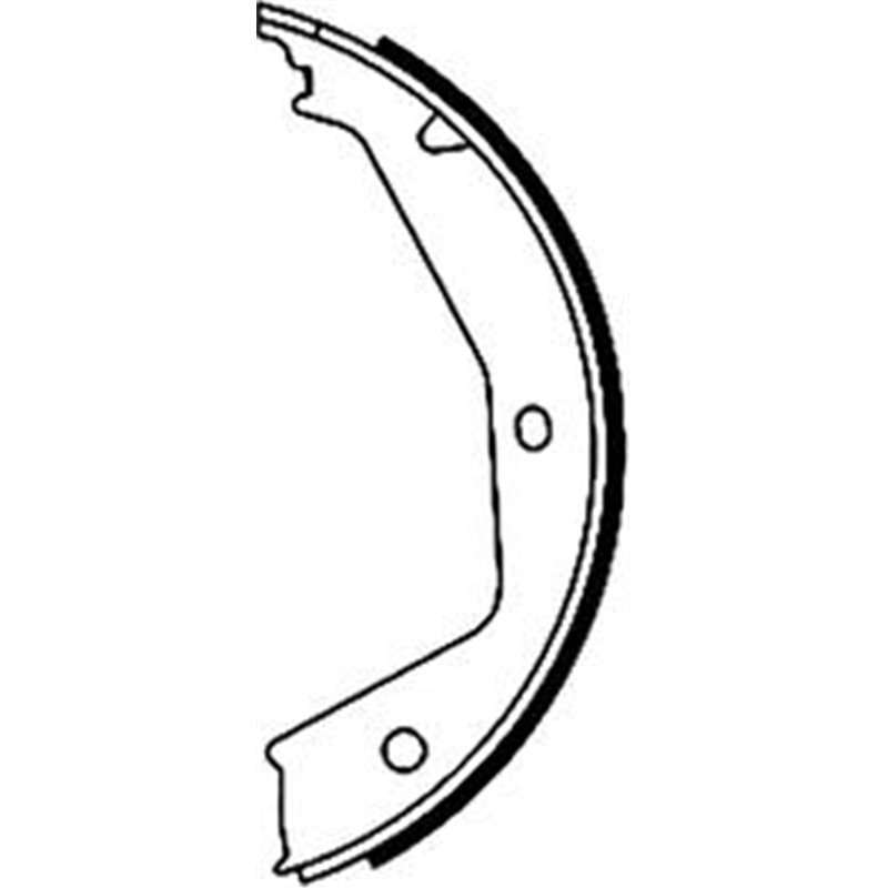 Sabot frana CITROEN EVASION. FIAT ULYSSE. LANCIA ZETA. PEUGEOT 806 1.8-2.1D 06.94-10.03 - Textar-91054700