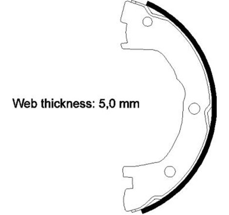Sabot frana Spate x42. cu garnituri IVECO DAILY II. DAILY III. DAILY IV. DAILY V. DAILY VI. RVI MASCOTT 01.89- - Textar-91059000