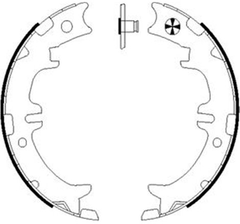 Sabot frana LEXUS GS. IS I. IS SPORTCROSS. LS. RX. SC. TOYOTA ALTEZZA. ALTEZZA GITA. ARISTO. AVENSIS VERSO. CELSIOR. GRANVIA. HA
