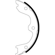 Sabot frana INFINITI EX. G. M45. Q60. QX50 I. NISSAN 350Z. 370Z. ALTIMA. MAXIMA VI. MAXIMA VII. TEANA I. TEANA II. TEANA III 2.0