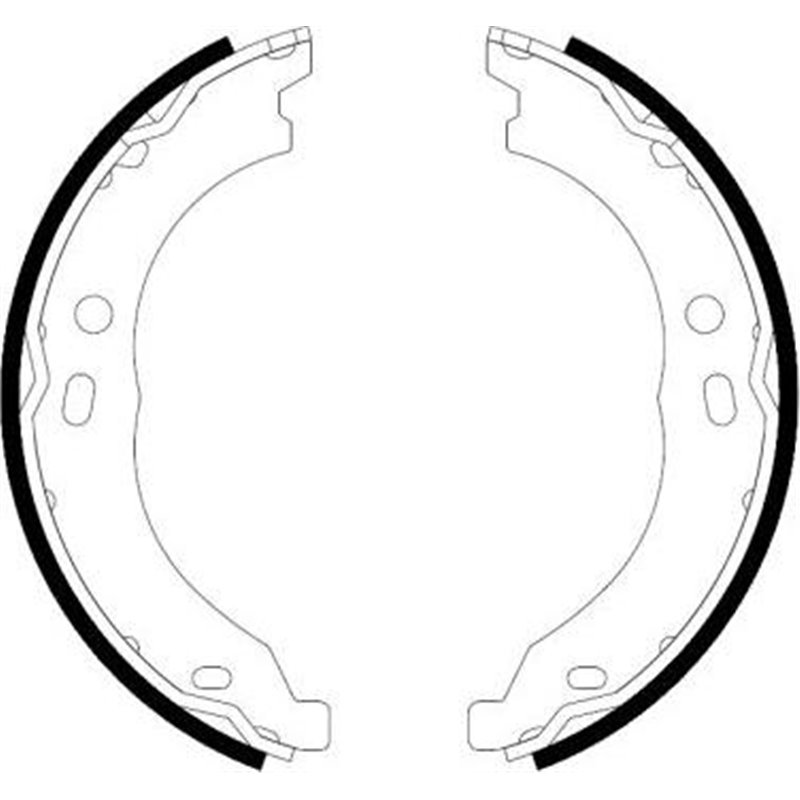 Sabot frana CITROEN JUMPER II. FIAT DUCATO. OPEL MOVANO C. PEUGEOT BOXER 2.0D-Electric 04.06- - Textar-91066700