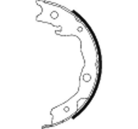 Sabot frana LEXUS HS. NISSAN CUBE. JUKE. LEAF. NV200. NV200-EVALIA. PULSAR. QASHQAI I. ROGUE. SENTRA VII. TIIDA. X-TRAIL. X-TRAI