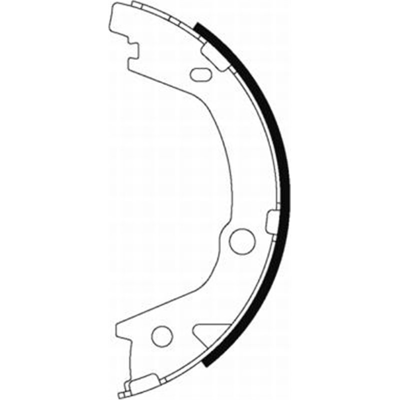 Sabot frana HYUNDAI MATRIX. SONATA IV. SONATA V. SONATA VI. XG. KIA MAGENTIS I. MAGENTIS II. MAZDA CX-7 1.5D-3.5 03.98-12.15 - T