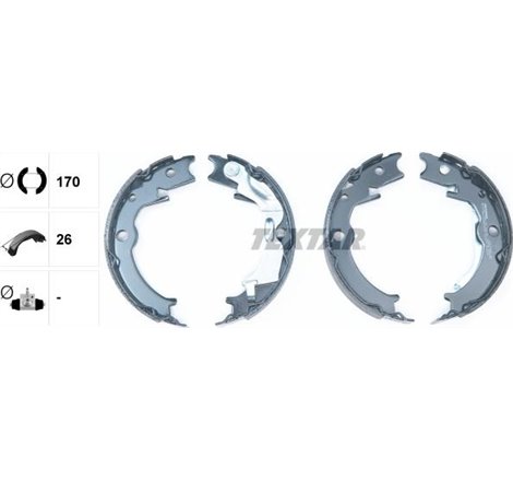 Sabot frana CHEVROLET EPICA. EVANDA. LACETTI. NUBIRA. DAEWOO LACETTI. NUBIRA 1.4-2.5 05.97- - Textar-91071000