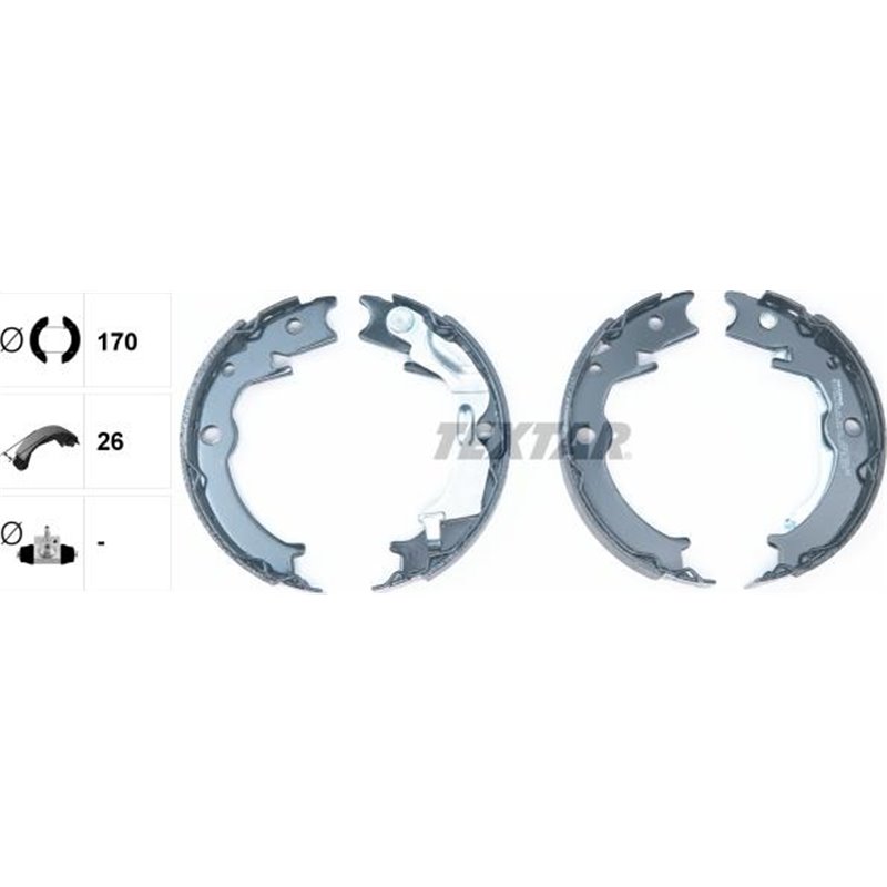 Sabot frana CHEVROLET EPICA. EVANDA. LACETTI. NUBIRA. DAEWOO LACETTI. NUBIRA 1.4-2.5 05.97- - Textar-91071000