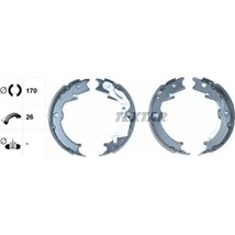 Sabot frana CHEVROLET EPICA. EVANDA. LACETTI. NUBIRA. DAEWOO LACETTI. NUBIRA 1.4-2.5 05.97- - Textar-91071000