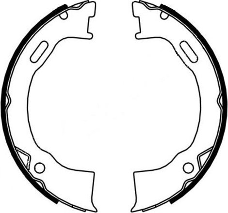 Sabot frana FORD USA EXPLORER. WINDSTAR. JEEP CHEROKEE. GRAND CHEROKEE I. WRANGLER II 2.4-5.9 09.91-01.08 - Textar-91071500