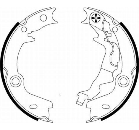 Sabot frana HYUNDAI ACCENT III. KIA CERATO II. RIO II 1.4-2.0 03.05-02.14 - Textar-91072500