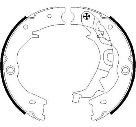 Sabot frana KIA CARNIVAL II. CARNIVAL III 2.2D-3.5 10.01-06.15 - Textar-91072700