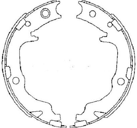 Sabot frana CHRYSLER 200. SEBRING. CITROEN C4 AIRCROSS. DODGE AVENGER. CALIBER. JEEP COMPASS. PATRIOT. LANCIA FLAVIA. MITSUBISHI