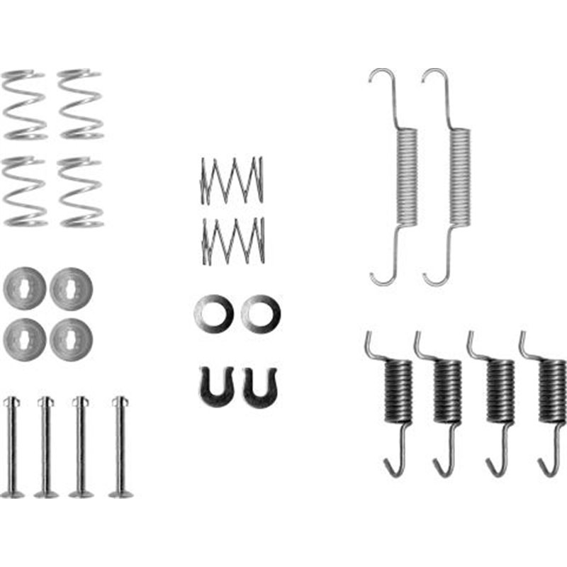 Set accesorii, saboti frana parcare - Textar-97035801