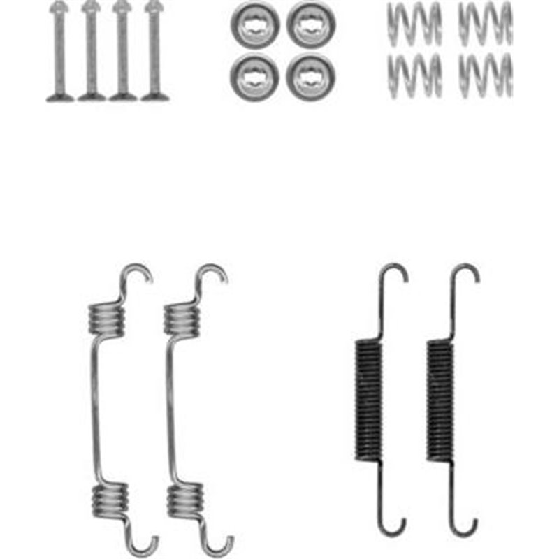 Set accesorii, saboti frana parcare - Textar-97036300