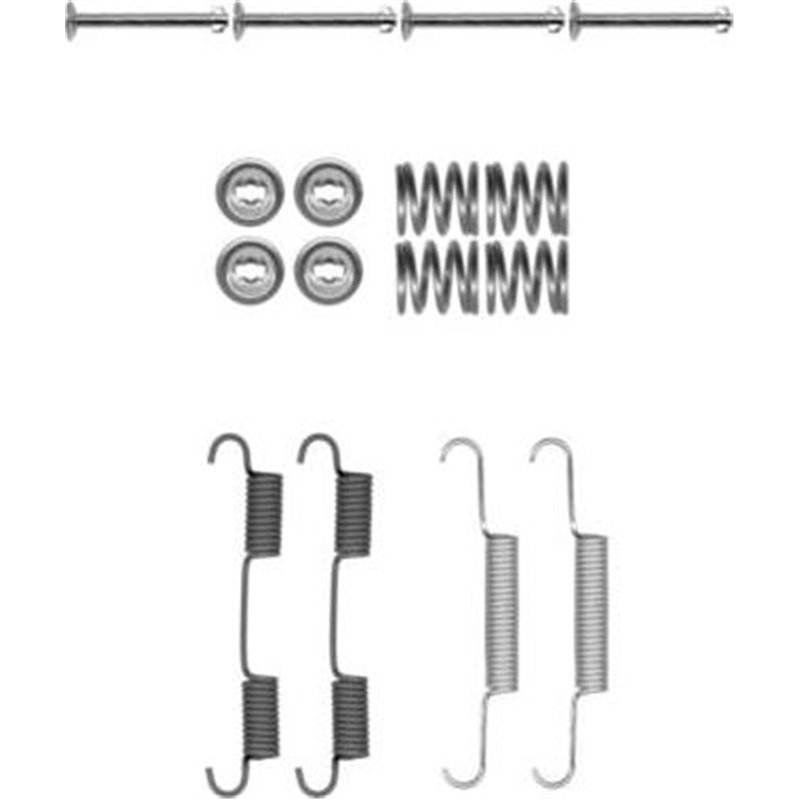 Set saboti frana AKEBONO MERCEDES X 470. NISSAN 370Z. ELGRAND. GT-R. MURANO I. MURANO II. MURANO III. NAVARA NP300. PATHFINDER I