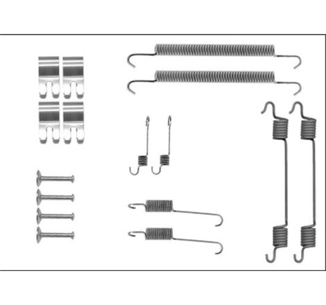 Set accesorii, sabot de frana - Textar-97039800