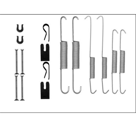 Set saboti frana TOYOTA FORTUNER. HILUX. HILUX VII. HILUX VIII 2.4D-4.0 01.05- - Textar-97040000