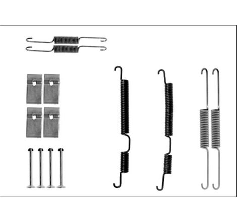 Set accesorii, sabot de frana - Textar-97040100