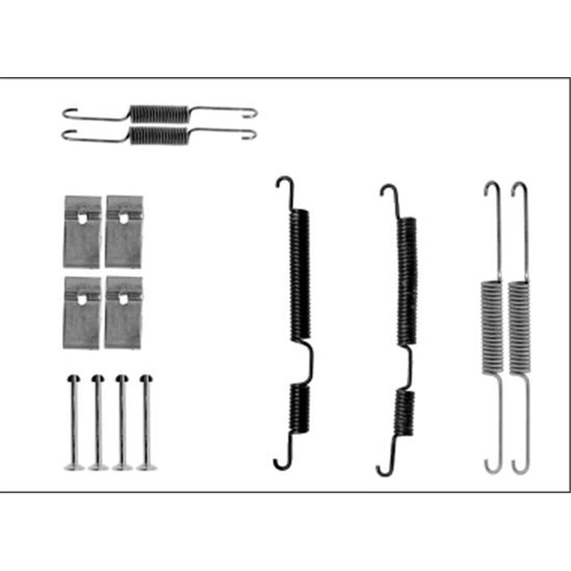 Set accesorii, sabot de frana - Textar-97040100