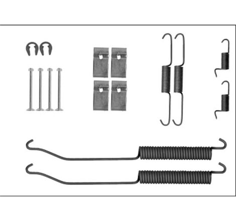 Set accesorii, sabot de frana - Textar-97040300