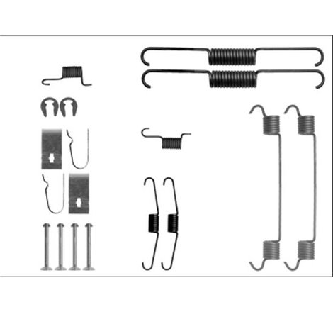 Set accesorii, sabot de frana - Textar-97040400