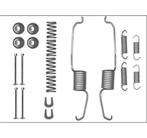 Set accesorii, sabot de frana - Textar-97041900