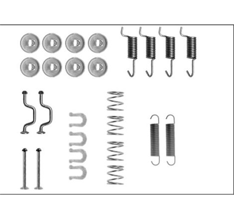 Set saboti frana AKEBONO LEXUS ES. RX. TOYOTA AVENSIS. CALDINA. CAMRY. CARINA E VI. CARINA V. CELICA. HARRIER. MARK II. MATRIX. 