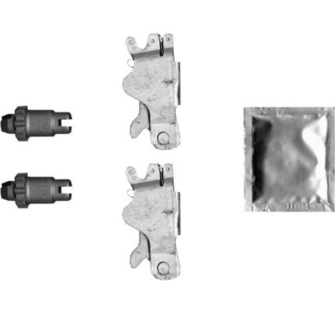 Auto-reglare sabot frana MERCEDES GL X164. M W164. R W251. V251. SPRINTER 4-T B904. AUDI Q7. BMW 1 E81. 1 E82. 1 E87. 1 E88. 2 F