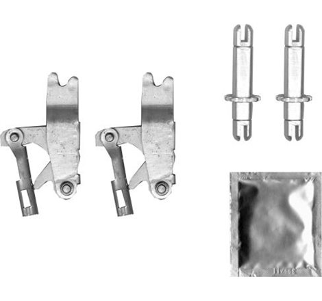 Set accesorii, saboti frana parcare - Textar-97044600