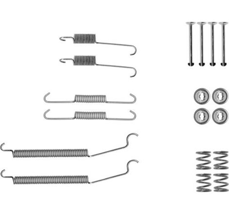 Set saboti frana TRW RENAULT CLIO II. CLIO II-HATCHBACK. ESPACE IV. THALIA I. TWINGO II 1.2-3.5 09.98- - Textar-97047500