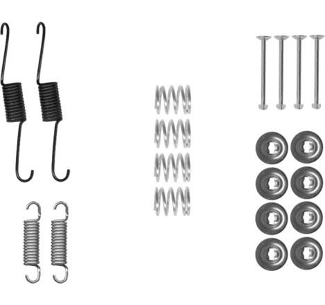 Set saboti frana NISSAN LEAF. SUBARU TREZIA. TOYOTA PRIUS C. VERSO S. YARIS. YARIS-HATCHBACK 1.3-Electric 11.08- - Textar-970479