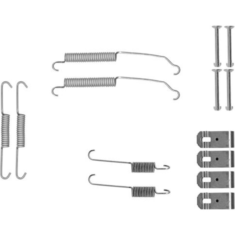 Set saboti frana TRW MAZDA 2. TOYOTA IQ 1.0-1.6D 07.07- - Textar-97048000