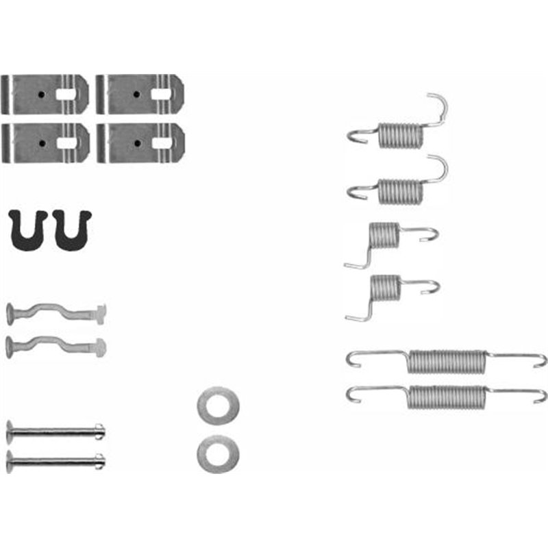 Set accesorii, saboti frana parcare - Textar-97048800