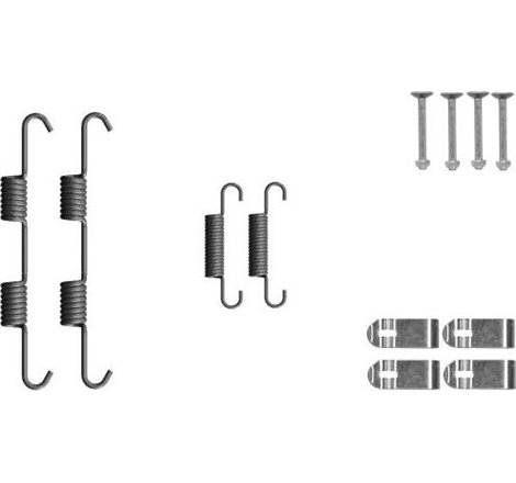 Set saboti frana KIA SORENTO III 2.0D-3.5 01.15-12.20 - Textar-97049100