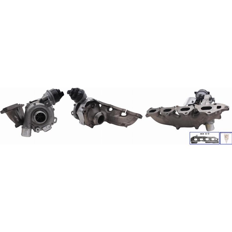 Compresor,sistem de supraalimentare - TMI-PA53039700634