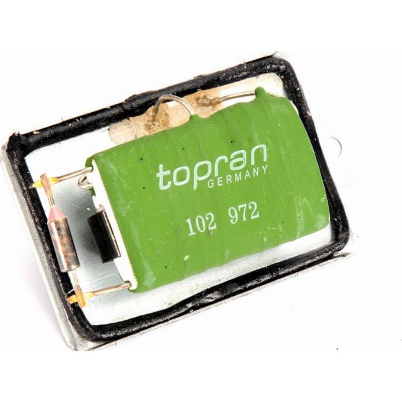 Rezistor. ventilator habitaclu - Topran-102 972 - Topran-102 972