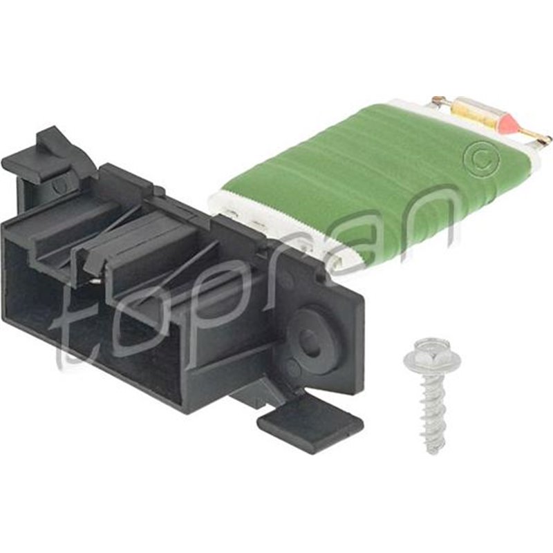 Rezistor. ventilator habitaclu - Topran-208 648 - Topran-208 648