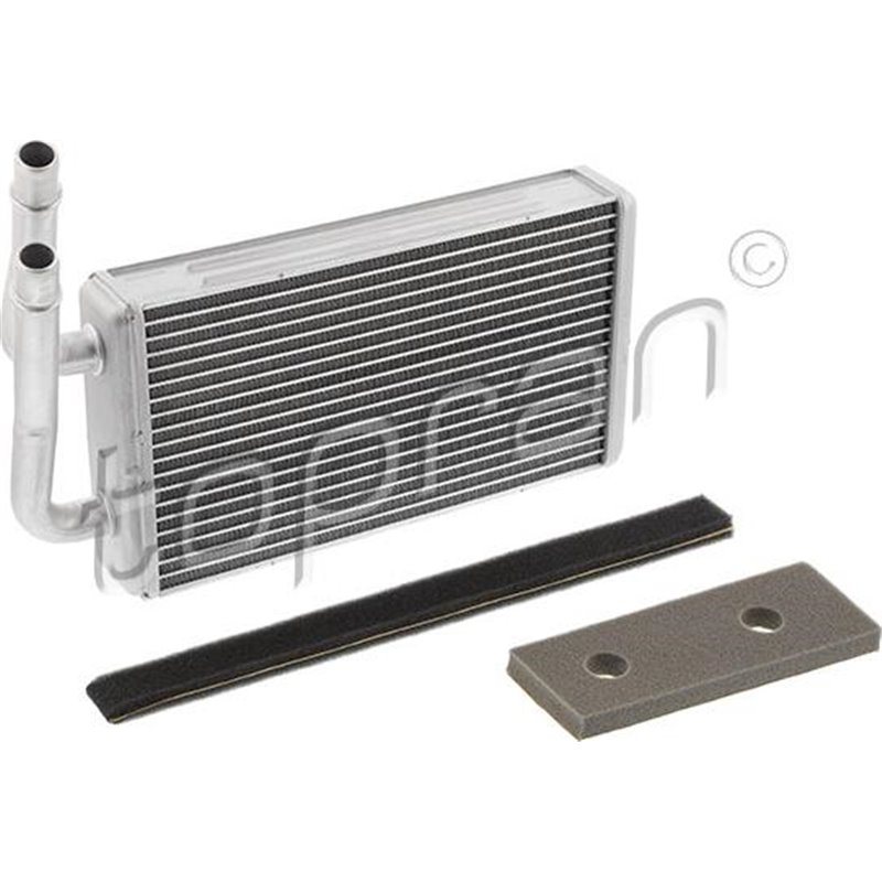 Schimbator caldura. incalzire habitaclu - Topran-305 789 - Topran-305 789