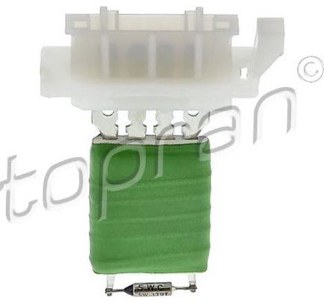 Rezistor. ventilator habitaclu - Topran-502 579 - Topran-502 579