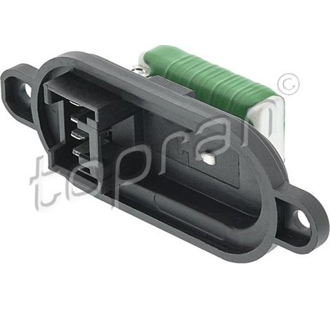 Rezistor. ventilator habitaclu - Topran-600 382 - Topran-600 382