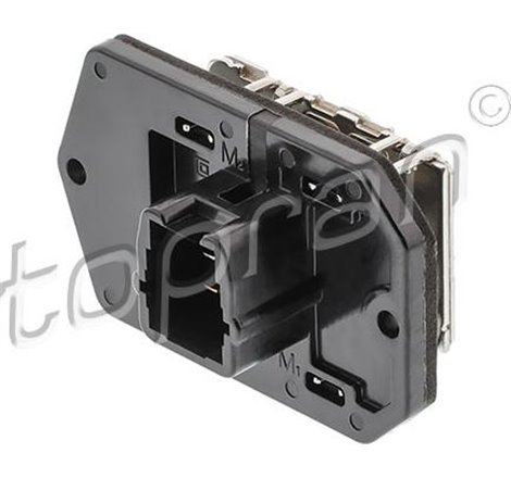 Rezistor. ventilator habitaclu - Topran-601 465 - Topran-601 465