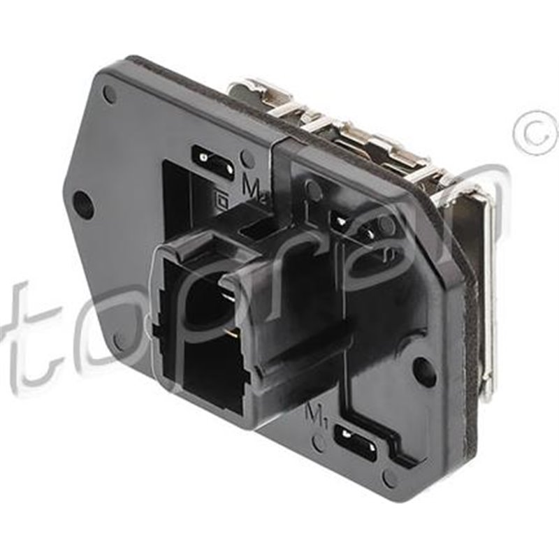 Rezistor. ventilator habitaclu - Topran-601 465 - Topran-601 465